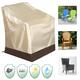 84x67x73CM Waterproof High Back Chair Cover Outdoor Patio Yard Furniture Protection