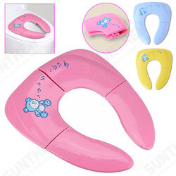 Portable Foldable Baby Toddler Potty Toilet Seat Covers Pad Cushion Training Children Kids WC Portable Foldable Baby Toddler Potty Toilet Seat Covers Pad Cushion Training Children Kids WC