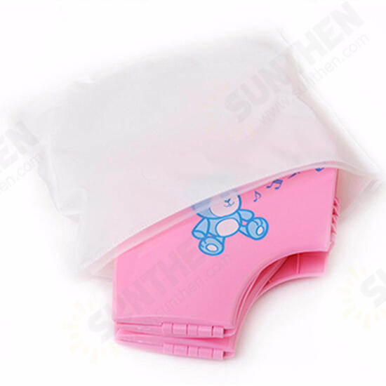 Portable Foldable Baby Toddler Potty Toilet Seat Covers Pad Cushion Training Children Kids WC