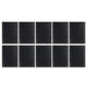 10 PCS 110x 80mm ETFE Mini Solar Cell With Bottom Plate Mono Solar Panel Solar Battery Charger Solar Power Generation Board