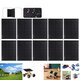 10 PCS 110x 80mm ETFE Mini Solar Cell With Bottom Plate Mono Solar Panel Solar Battery Charger Solar Power Generation Board