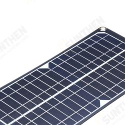 100W 18V Monocrystalline Solar Panel Dual USB Portable Battery Charger Car RV Boat Portable Charger Outdoor Camping Travel 100W 18V Monocrystalline Solar Panel Dual USB Portable Battery Charger Car RV Boat Portable Charger Outdoor Camping Travel