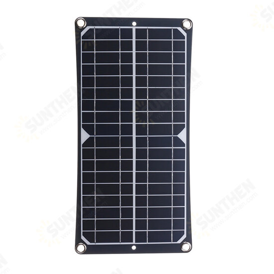 100W 18V Monocrystalline Solar Panel Dual USB Portable Battery Charger Car RV Boat Portable Charger Outdoor Camping Travel