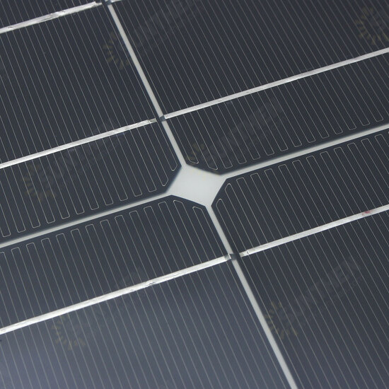 100W 18V Solar Panel l 1.5m Cable 5400Pa Pressure Mono-crystalline Semi-flexible Panel Power Bank