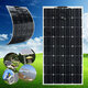 100W 18V Solar Panel l 1.5m Cable 5400Pa Pressure Mono-crystalline Semi-flexible Panel Power Bank