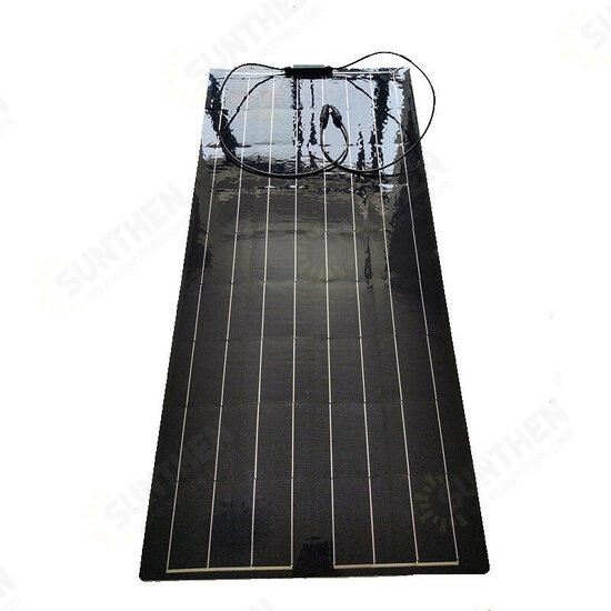 100W 18V TPT Solar Panel High Efficiency Monocrystalline Solar Charger DIY Connector Battery Charger Outdoor Camping Travel