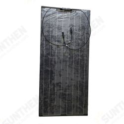 100W 18V TPT Solar Panel High Efficiency Solar Charger DIY Connector Battery Charger Outdoor Camping Travel