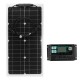 100W Solar Panel Monocrystalline Battery Charging Camping Travel Car Yacht Solar Panel Charger With 30A/60ASolar Charger Controller
