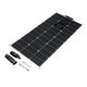 100W Solar Panel Monocrystalline DIY Connector Charger High Efficiency Power Generator Camping Car Boat Home