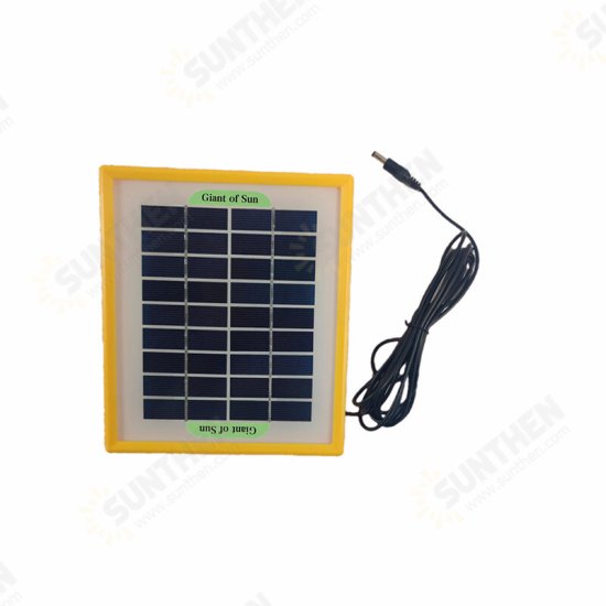 10V 20W Outdoor Solar Power Panel + Exhaust Fan High Conversion Solar Panel for Greenhouse RV Camping Tent