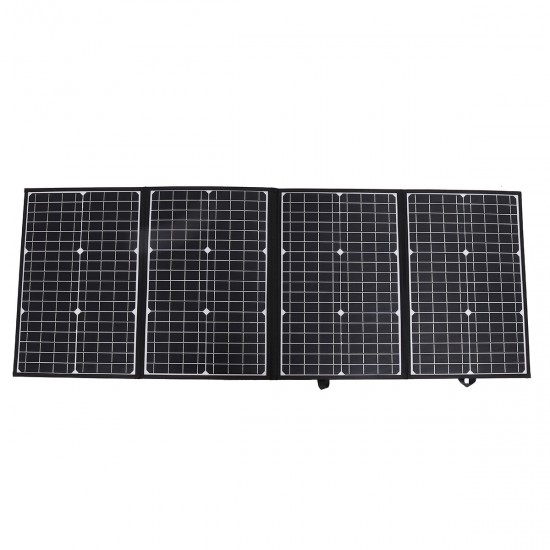120W Foldable Solar Panel USB Protable Outdoor Folding Solar Cells Waterproof Power Battery Charger for Phone Car Camping