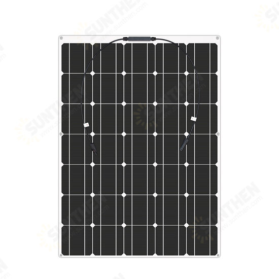 150W Solar Panel Flexible Portable Battery Charger Monocrystalline Solar Cell Outdoor Camping Travel