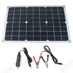 18V 100W Solar Panel Portable Solar Power Bank for Outdoors Camping Boat Smartphones Battery Chargers Cells Emergency Power