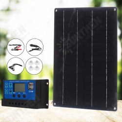 20W Solar Panel with Controller Foldable Rechargeable Portable Solar Panel for Outdoor Camping Mountaineering 20W Solar Panel with Controller Foldable Rechargeable Portable Solar Panel for Outdoor Camping Mountaineering