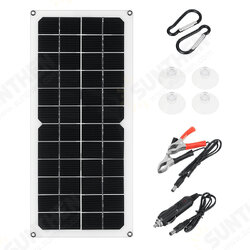 30W 12V Solar Panel DC 5V USB Power Battery Charger Portable Outdoor Camping Travel 30W 12V Solar Panel DC 5V USB Power Battery Charger Portable Outdoor Camping Travel