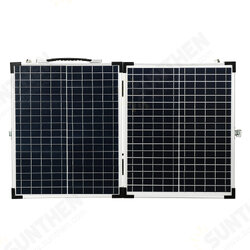50W Foldable Solar Panel Emergency Solar Charging With 100A Controller for Car Van Boat Caravan Camper Trickle 50W Foldable Solar Panel Emergency Solar Charging With 100A Controller for Car Van Boat Caravan Camper Trickle