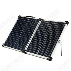50W Foldable Solar Panel Emergency Solar Charging With 100A Controller for Car Van Boat Caravan Camper Trickle 50W Foldable Solar Panel Emergency Solar Charging With 100A Controller for Car Van Boat Caravan Camper Trickle