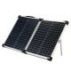 50W Foldable Solar Panel Emergency Solar Charging With 100A Controller for Car Van Boat Caravan Camper Trickle