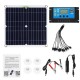 50W Solar Panel Kit 18V Battery Charger 10/20/30/40/50A Controller DC/USB/TYPE-C For Outdoor Camping Accessories