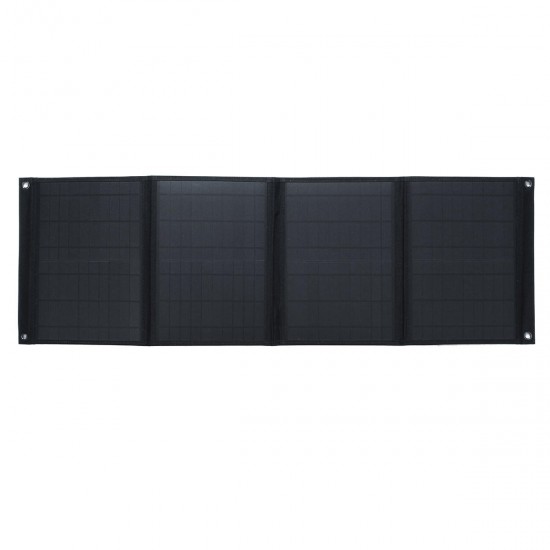 60W 5V/12V Foldable Solar Panel Charger Dual USB Ports Battery Charging Outdoor Camping