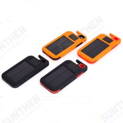 8000mah Solar Power Bank Camping Emergency LED Light Waterproof Battery Charger Compatible with Most Of Smart Phone 8000mah Solar Power Bank Camping Emergency LED Light Waterproof Battery Charger Compatible with Most Of Smart Phone