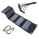 80W Foldable USB Solar Panel Portable Folding Waterproof Solar Panel Charger Outdoor Mobile Power Battery Charger