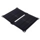 Foldable Solar Charger Waterproof ETFE Monoctrystalline Solar Panel Dual USB Ports Outdoor Camping Charger for Yacht RV Car Boat