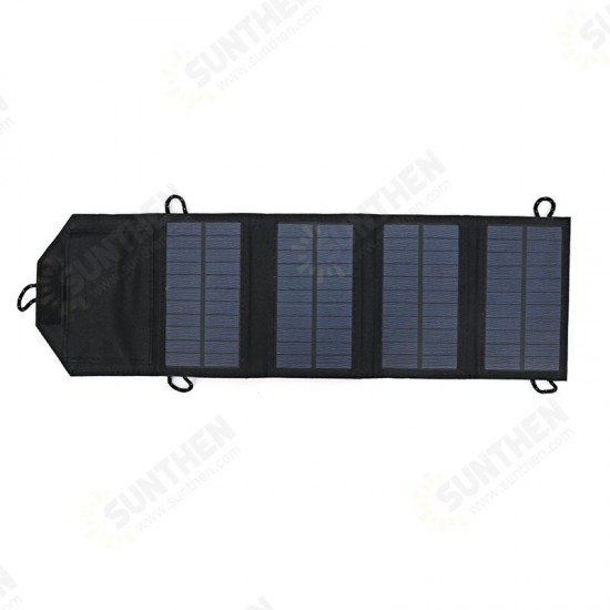 10W 5V Solar Panel 1A Working Current Foldable Solar Mobile Charging Outdoor Camping Mobile Power Battery Charger