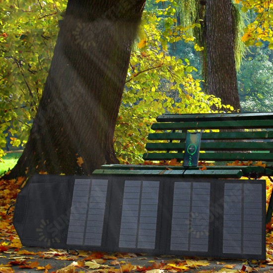 10W 5V Solar Panel 1A Working Current Foldable Solar Mobile Charging Outdoor Camping Mobile Power Battery Charger