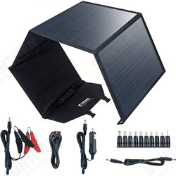 80W Solar Panel Monocrystalline Solar Power Panel Solar Folding Kit For Portable Power Station Charging 80W Solar Panel Monocrystalline Solar Power Panel Solar Folding Kit For Portable Power Station Charging