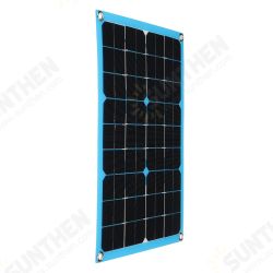 Monocrystalline Solar Panel Power Inverter System DC / USB Solar Charger With Controller For Home Car RV Boat Battery Charger