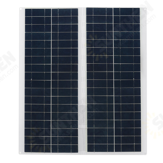 Solar Panel Kit Flexible Solar Panel for Camper Caravan Boat Car Battery 12V/18V Energy Charging