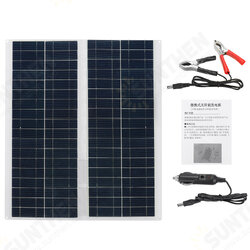 Solar Panel Kit Flexible Solar Panel for Camper Caravan Boat Car Battery 12V/18V Energy Charging Solar Panel Kit Flexible Solar Panel for Camper Caravan Boat Car Battery 12V/18V Energy Charging