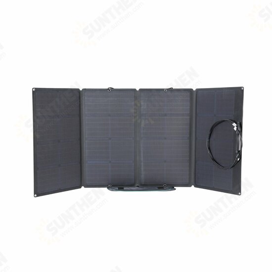 160W 21.6V Solar Panel Solar Portable Power System Solar Power Charge Generation for Camping Home Mobile Use