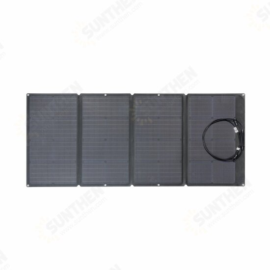 160W 21.6V Solar Panel Solar Portable Power System Solar Power Charge Generation for Camping Home Mobile Use