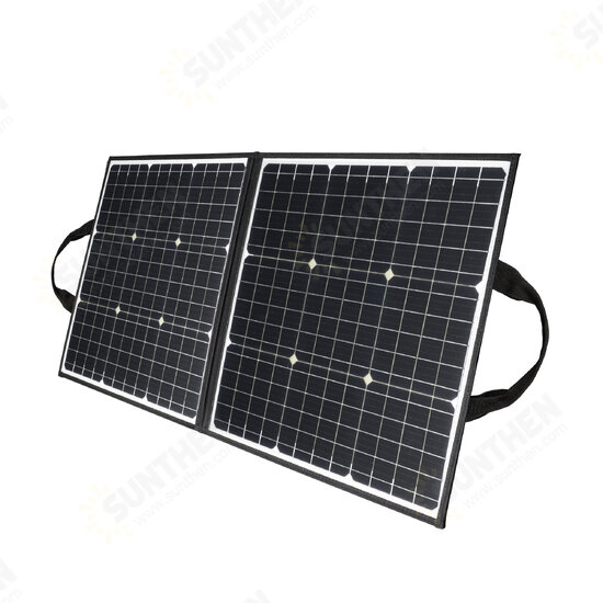 100W 18V Portable Solar Panel 5V USB Foldable Solar Cells Outdoor Power Supply Camping Garden For Power Station