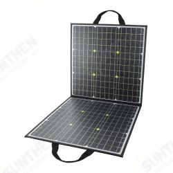 100W 18V Portable Solar Panel 5V USB Foldable Solar Cells Outdoor Power Supply Camping Garden For Power Station 100W 18V Portable Solar Panel 5V USB Foldable Solar Cells Outdoor Power Supply Camping Garden For Power Station