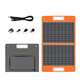 18V 60W Foldable Solar Panel Portable Solar Charger with DC Output USB-C QC3.0 for Phones Tablets Camping Van RV Trip