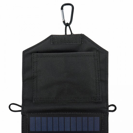 Upgraded 12W 5V Portable Solar Panel Charger Camping Foldable Solar Panel For Phone Charge Power Bank Digital Camera Outdoor Battery Charging