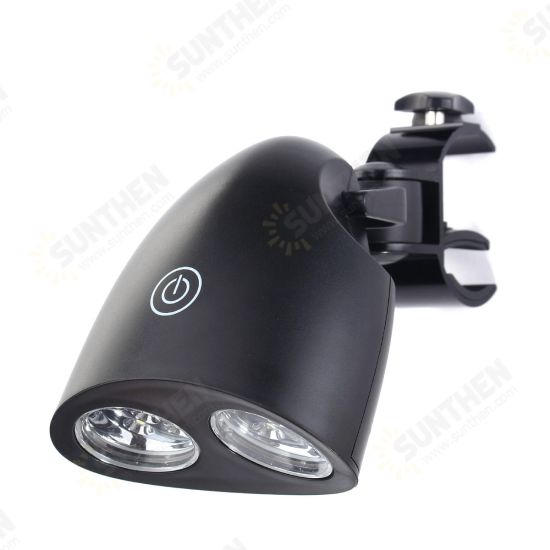 10 LED BBQ Grill Barbecue Sensor Light Outdoor Waterproof Handle Mount Clip Camp Lamp DC 4.5V