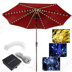 104PCS LED 8 Mode Solar Charging Solar LED String Light for Sun Umbrella Garden 104PCS LED 8 Mode Solar Charging Solar LED String Light for Sun Umbrella Garden
