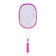 10/6LED Electric Flies Mosquito Swatter 3000V Anti Mosquito Fly Bug Zapper Racket Rechargeable Summer Trap Flies