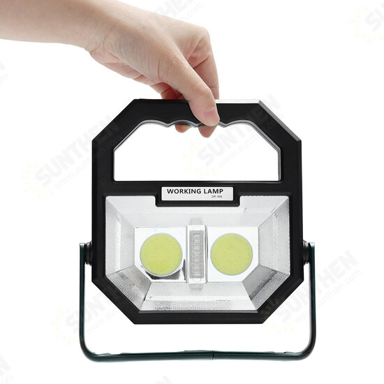 10W 300LM COB LED USB Rechargeable Flood Work Light Spot Lamp Outdoor Camping Tent Lantern