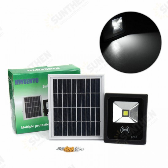 10W Solar LED Radar Induction Lamp Outdoor Lawn Garden Wall Light Landscape Lantern With Box