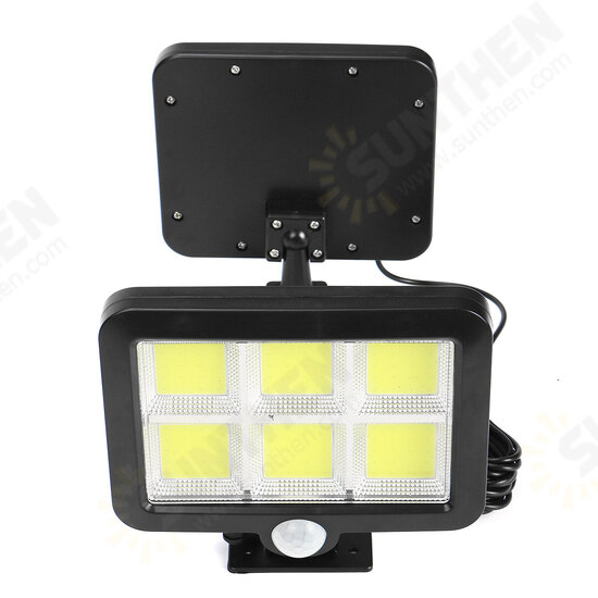 120 LED COB Camping Light Solar Lamp Waterproof Sunlight Wall Lantern Outdoor Garden Patio