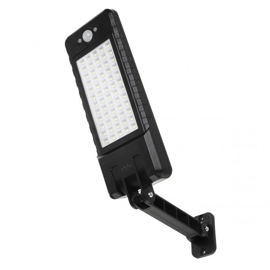 120COB/60LED Solar Flood Light 3 Modes Induction Spotlight Waterproof Camping Light with Remote Control