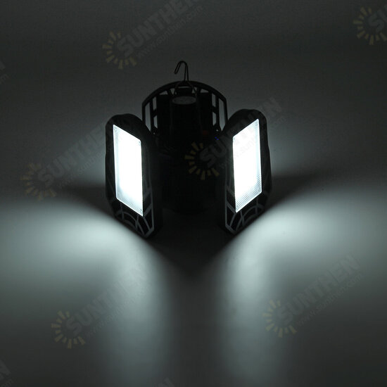 120W Remote Control Solar Camping Light 5-Modes USB Charging Waterproof LED Light Outdoor Foldable Emergency Lamp