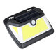 163 COB LED Solar Light Motion Sensor PIR Light Waterproof Safety Outdoor Garden Household Accessories