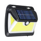 163 COB LED Solar Light Motion Sensor PIR Light Waterproof Safety Outdoor Garden Household Accessories