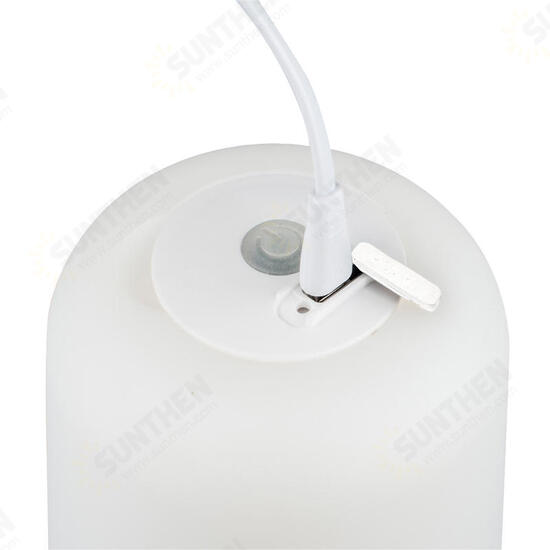 1W USB Night Light Bedside Lantern Plastic 60LM Two Modes Camping Lamp Table Desk LED